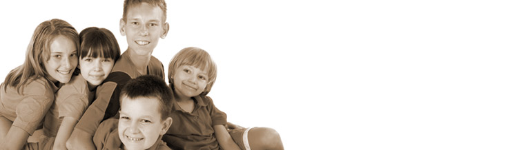 group of smiling children